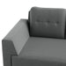 Azul 5 seater Left-Side L Shape Fabric Sofa Set - WoodenTwist