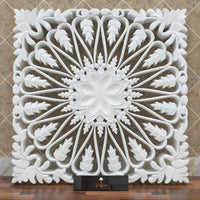 Chic Wood Hand Carved Wall Panel - Wooden Twist UAE