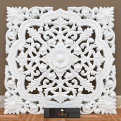 Premium Wooden Hand carved Wall Panel - Wooden Twist UAE