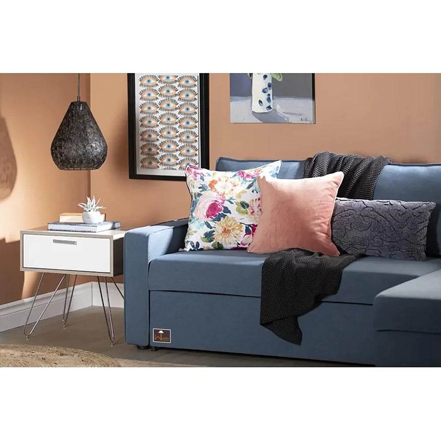 Spacious Storage Tucked Under the Chaise