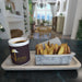 Fancy Solid Mango Wood Premium Tray/Platter - Wooden Twist UAE
