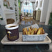 Solid Mango Wood Premium Tray/Platter ( Set of 4 ) - Wooden Twist UAE