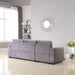 Madera 5 Seater L-Shape Sofa Cum Bed with Comfort Cushion - Wooden Twist UAE