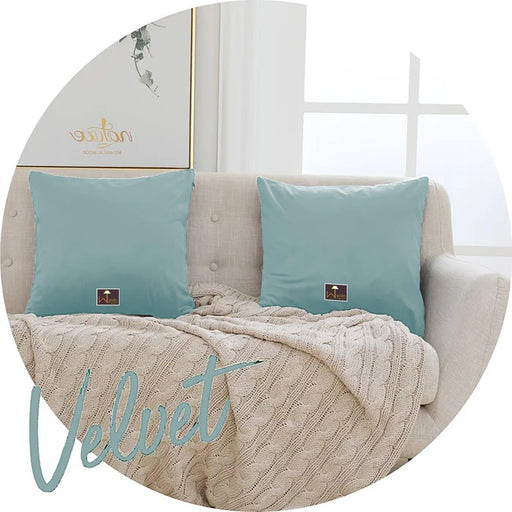 Cushion Cover for Couch, Sofa Bedroom And Home Decor (Set of 2) - Wooden Twist UAE