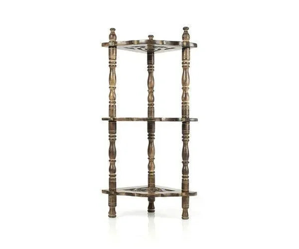 Wooden Hand-Carved Shelf