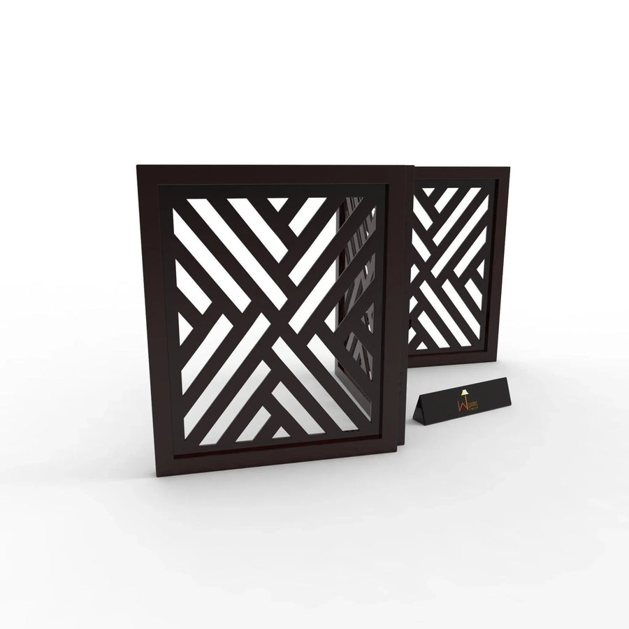 Mango Wood Frame, MDF Detailing