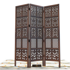 Wooden Room Divider/Wood Separator/Office Furniture/Wooden Partition - Wooden Twist UAE