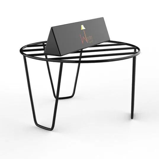 Wooden Twist V Type Planter Stand Flower Pot Stand ( Black ) - Wooden Twist UAE