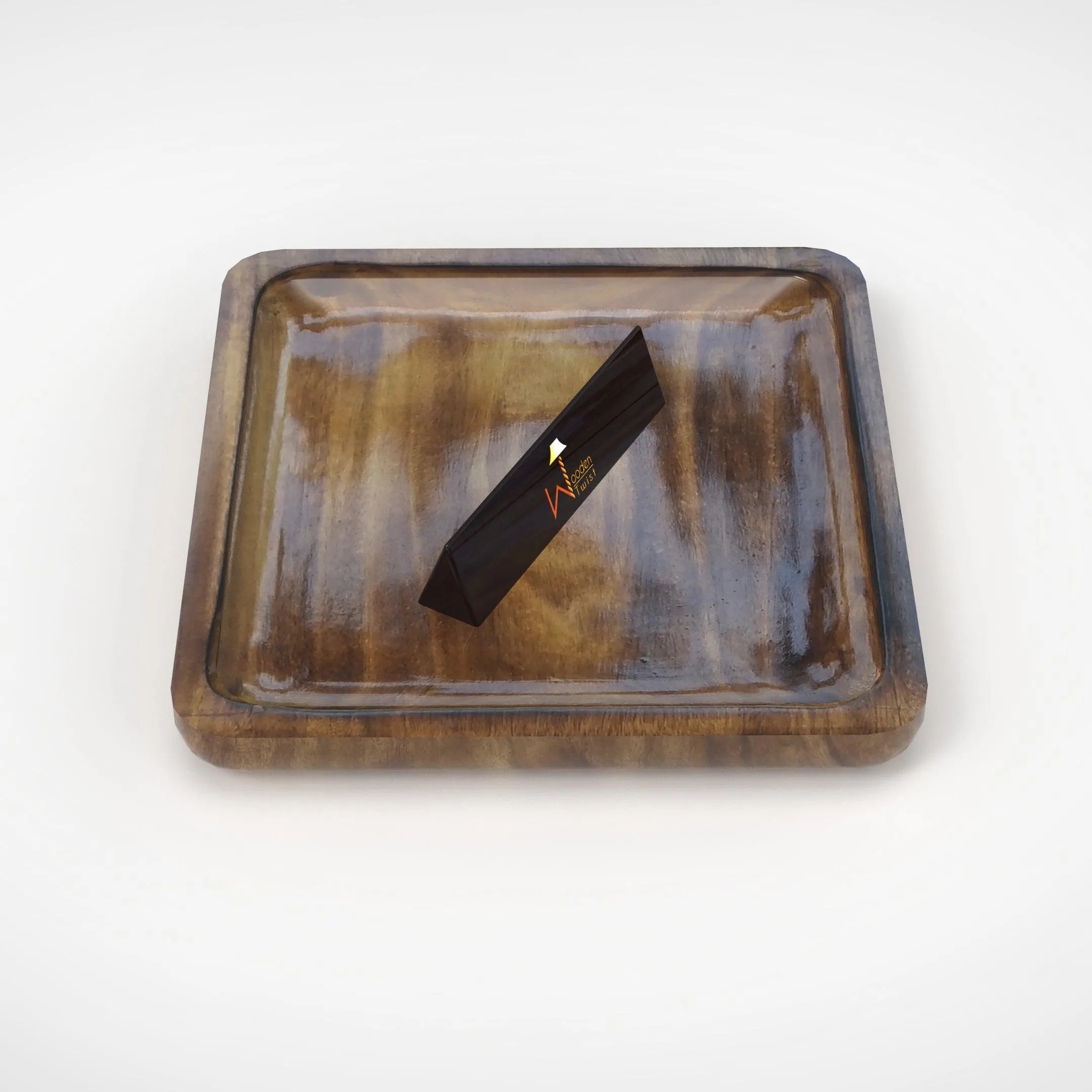 Superb Square Shaped Wooden Serving Tray - Wooden Twist UAE