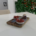 Finest Wooden Sectional Serving Tray - Wooden Twist UAE