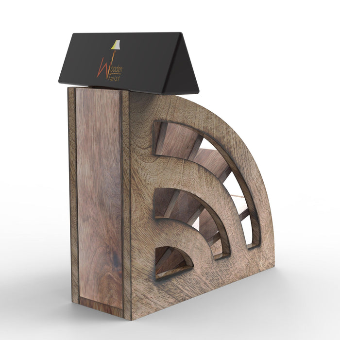 Wooden Handmade Multipurpose Storage Stand Remote Stand Holder