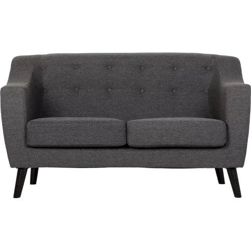 Modern Style Loveseat 2 Seater Sofa - Wooden Twist UAE
