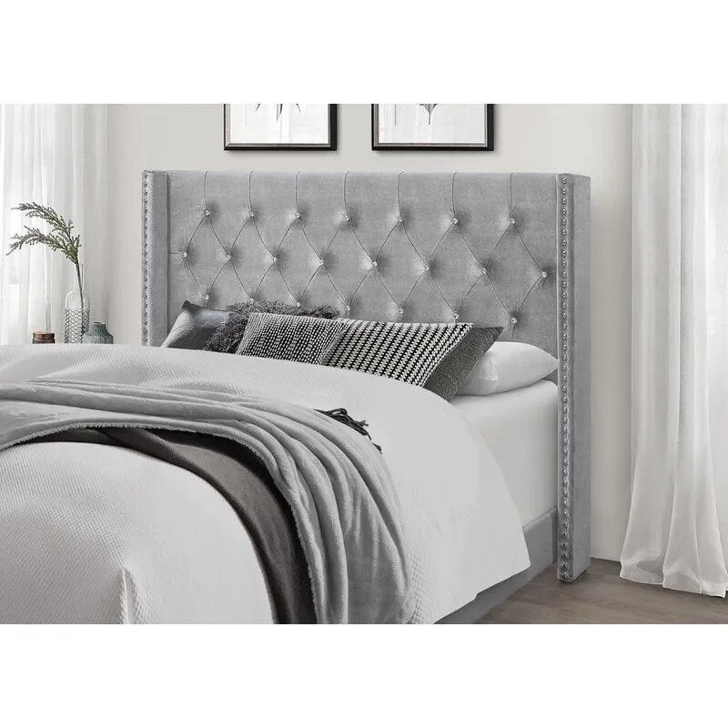 Foam-Cushioned Headboard for Support