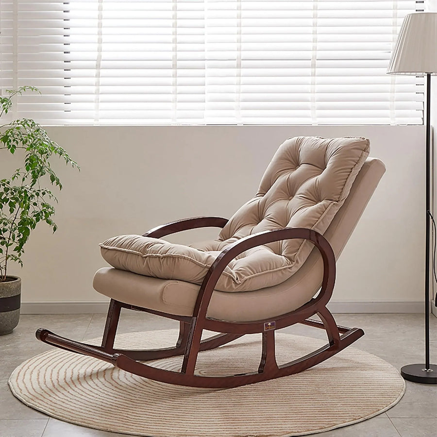 Solid Wood Frame, Soft Fabric Comfort