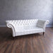 3 Seater Sofa (Teak Wood, Walnut Legs Finish) - Wooden Twist UAE