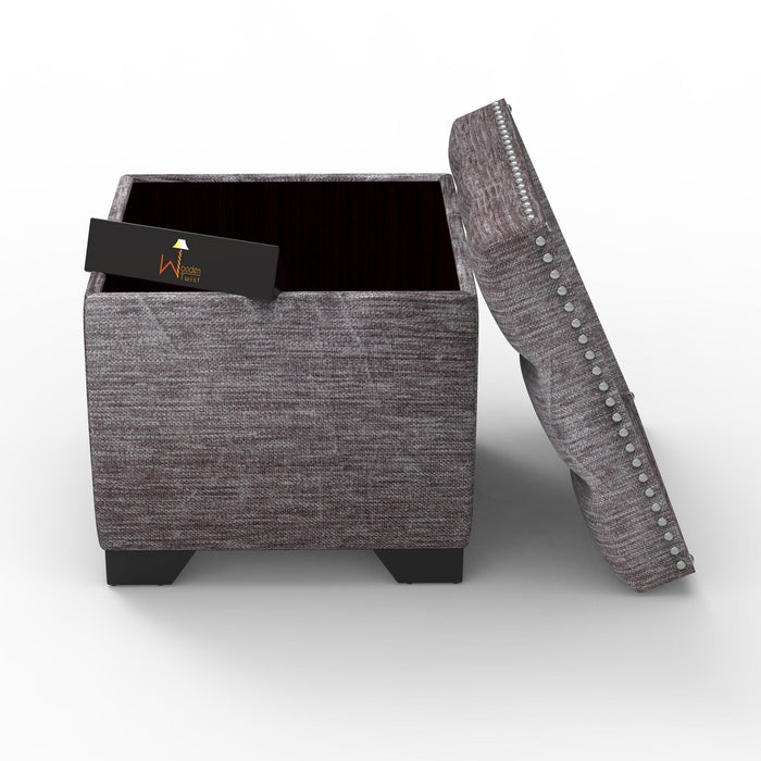 Eccentric Stool Cum End Table with Storage