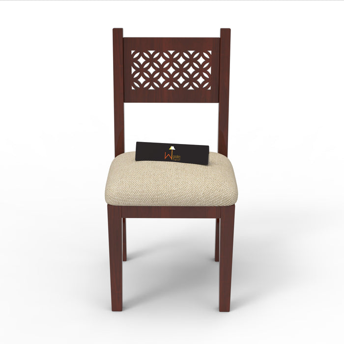 Forte Chair Crafted in Premium Teak Wood (Set of 2) - Wooden Twist UAE