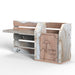 Wooden Twist Rangy Teak Wood Home Decor Wall Mount Mobile and Key Holder Organizer - Wooden Twist UAE