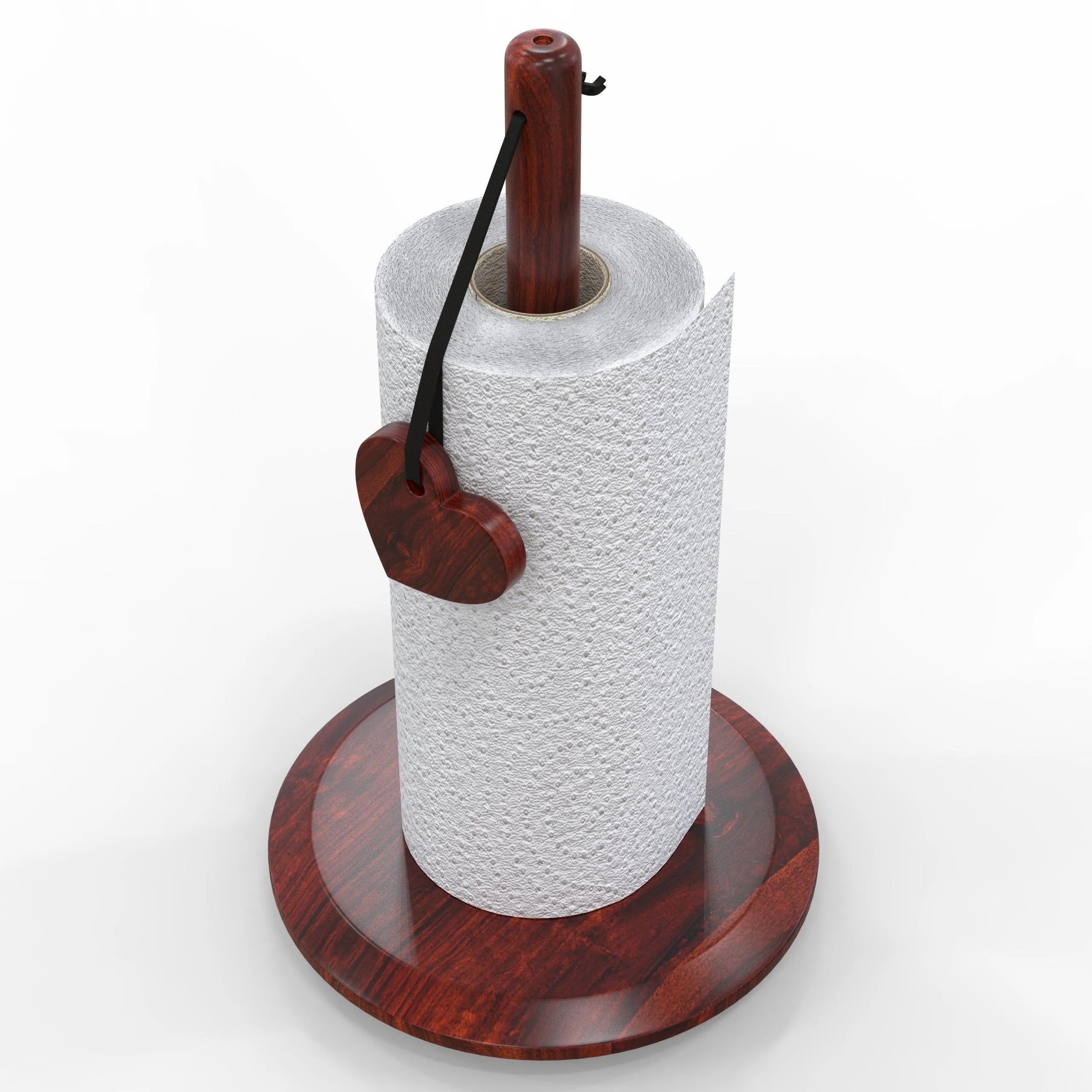 Wooden Tissue Holder/Table Decoration Tissue Pumping Napkin Holder - Wooden Twist UAE