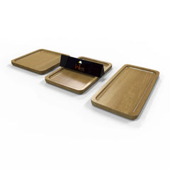 Wooden Serving Tray Plate (Set of 3) - Wooden Twist UAE