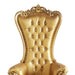 New Style High Back Banquet Party Restaurant Luxury Royal Dining Golden Throne Wedding Chair - Wooden Twist UAE