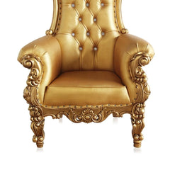 New Style High Back Banquet Party Restaurant Luxury Royal Dining Golden Throne Wedding Chair - Wooden Twist UAE