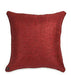 Raafi Maroon Color Jute Cushion Covers - Wooden Twist UAE