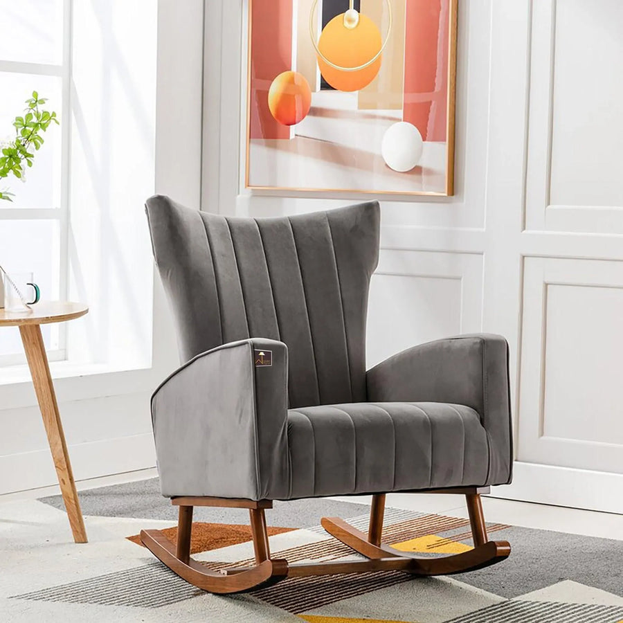 Sturdy Hardwood Frame, Velvet Upholstery