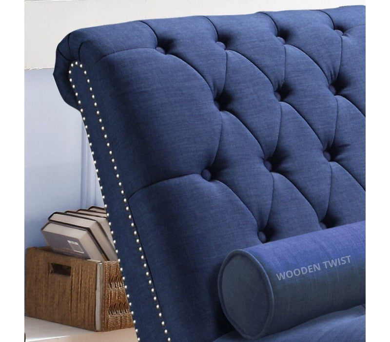 Rilassare Premium Wooden Sofa Couch for Home & Office Chaise Lounge - WoodenTwist