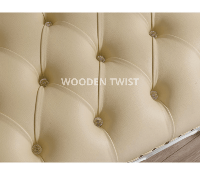 Chic Premium Sheesham Wood Bench Couch - WoodenTwist