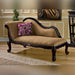 Handcrafted Deewan Chaise Lounge (Walnut Finish) - Wooden Twist UAE