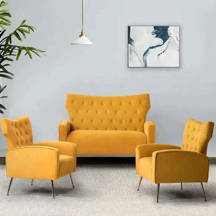 A Complete Glam Seating Set for Your Living Room