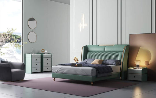 Luxury Lulu Design Queen Size Bed For Bedroom - Wooden Twist UAE