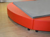 Luxury Modern Platform Round King Size Bed - Wooden Twist UAE