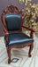 Wooden Twist Royal Hand Carved Armrest Chair ( Teak Wood ) - Wooden Twist UAE