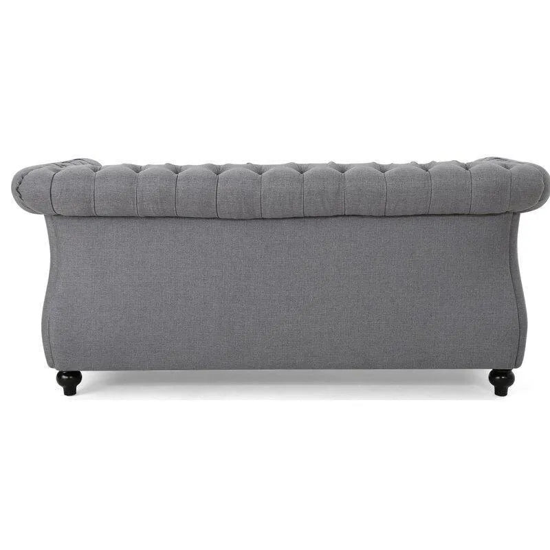 Regal Premium Flared Arm Loveseat - WoodenTwist