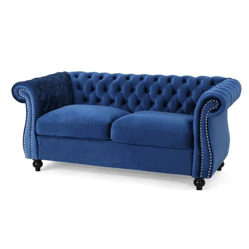 Regal Premium Flared Arm Loveseat - WoodenTwist