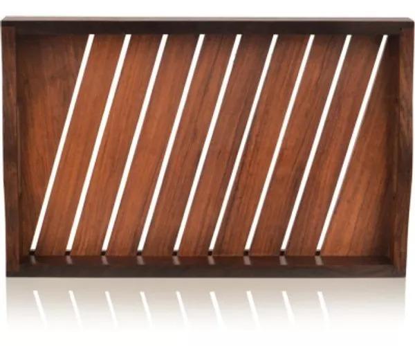 Wooden Fancy Design Kitchen Ware Wood In Engraved Wood Serving Tray - Wooden Twist UAE