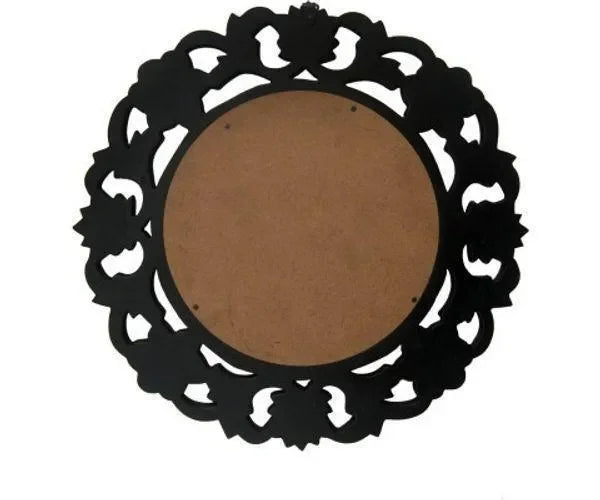 Wood with Wrought Iron Accents