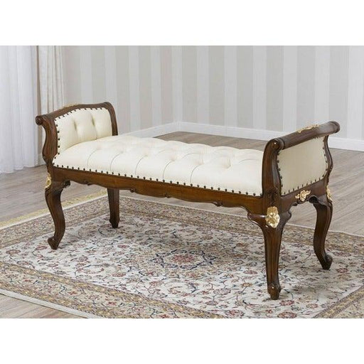 Classic Premium Teak Wood Bench Couch - Wooden Twist UAE