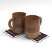 Wooden Traditional Authentic Handmade Mug (Set of 2) - Wooden Twist UAE