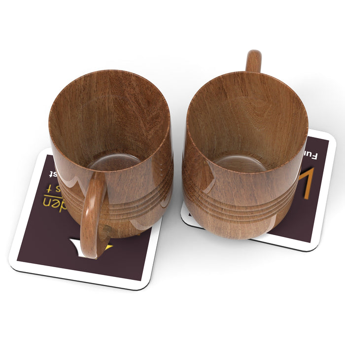 Wooden Traditional Authentic Handmade Mug (Set of 2)