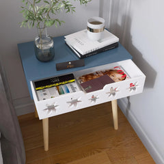 Estrella Wooden Bedside Table With Storage Drawer - Wooden Twist UAE