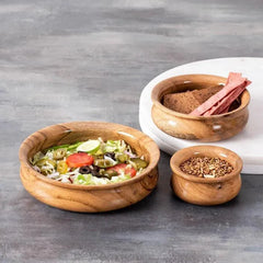 wooden bowls set of 3