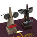 Handcrafted Wooden Nose Shaped Spectacle Holder/ Specs Stand - Wooden Twist UAE