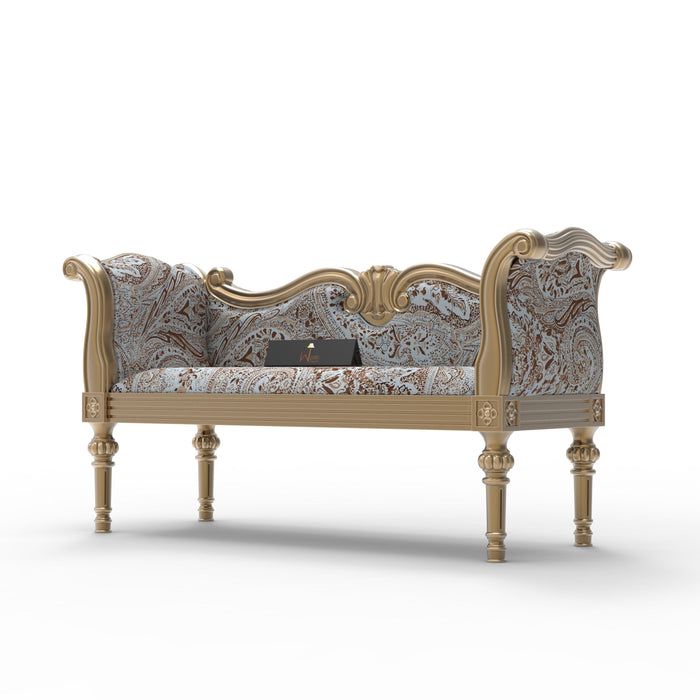 Handicraft Wooden Settee Living Room Couch Sofa (2 Seater) - Wooden Twist UAE