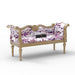 Wooden Twist Seizure Armrest Loveseat Comfortable Cushion 2 Seater Bench - Wooden Twist UAE