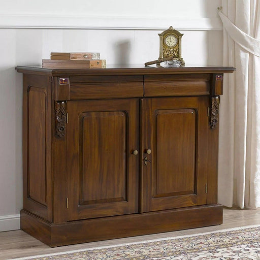 Wooden Twist Gisèle Style Teak Wood Sideboard Cabinet ( Brown ) - Wooden Twist UAE