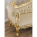 Hand Carved Barock Chaise Lounge Sofa Champagne Crystal Teak - Wooden Twist UAE