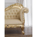 Hand Carved Barock Chaise Lounge Sofa Champagne Crystal Teak - Wooden Twist UAE